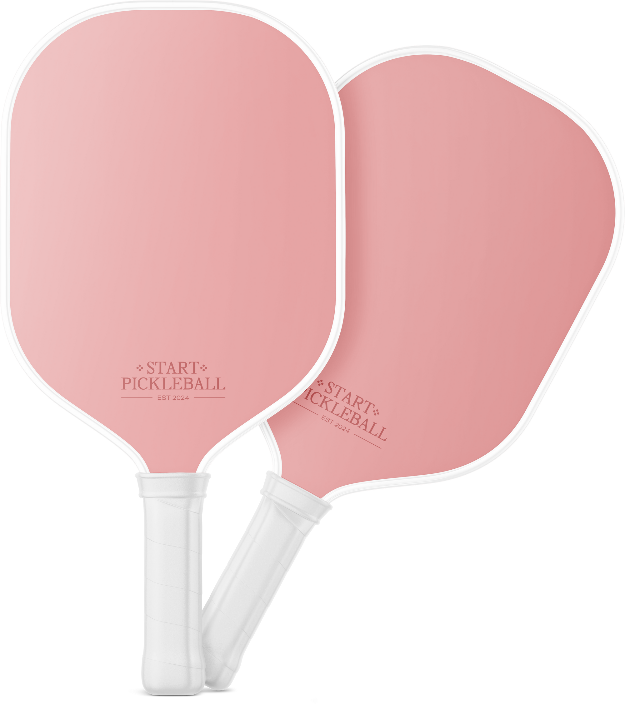 Salmon Pink 16mm Pickleball Paddle