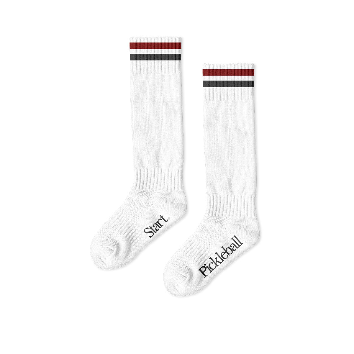 Start Pickeball Striped Socks